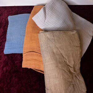 4 Pack Momcozy Muslin Swaddle Blanket-Soft Receiving Swaddle - AC044